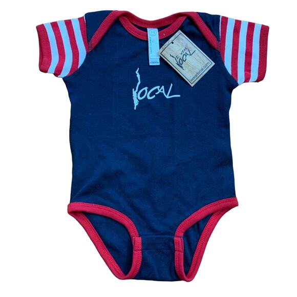 Lake George baby onesie bodysuit, size 12 month NWT - Picture 1 of 6